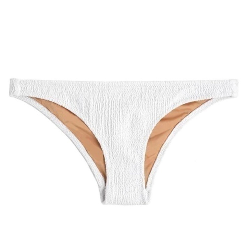 Made by Dawn Coral Bikini Bottom in Foam White Size Large
